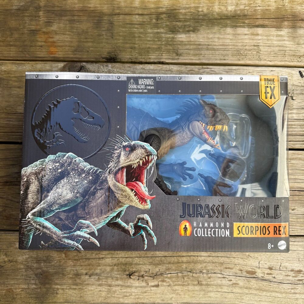 Jurassic World Hammond Collection SCORPIOS REX Dinosaur Figure *IN HAND*
